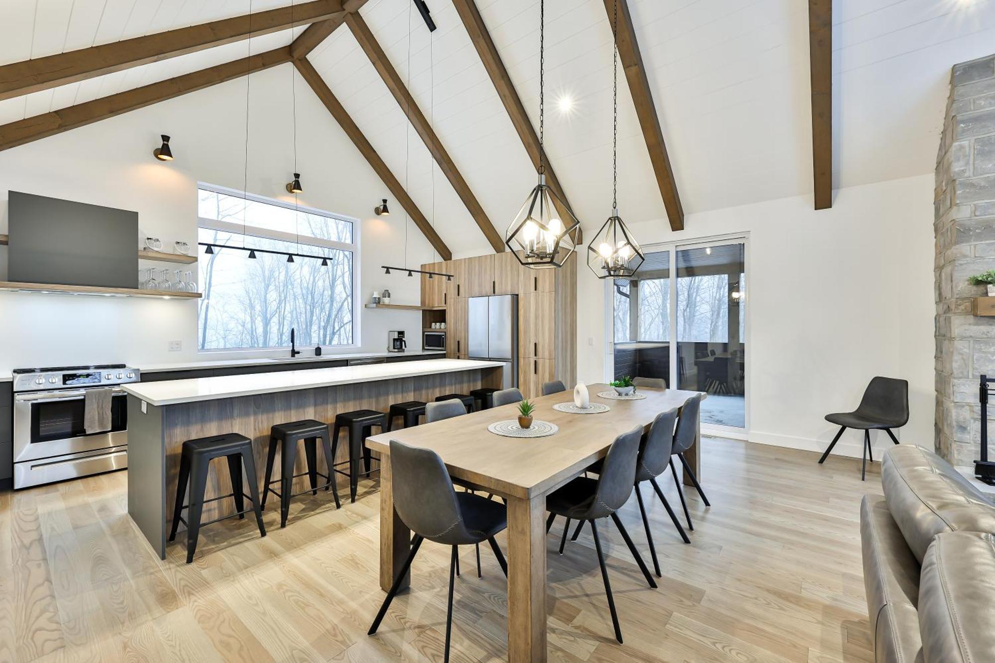 The Chic Shack - Golf, Ski, Spa Saint-Faustin Bagian luar foto