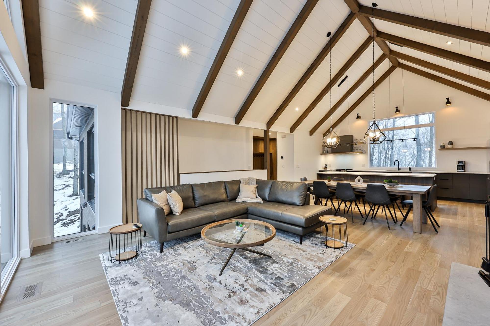 The Chic Shack - Golf, Ski, Spa Saint-Faustin Bagian luar foto