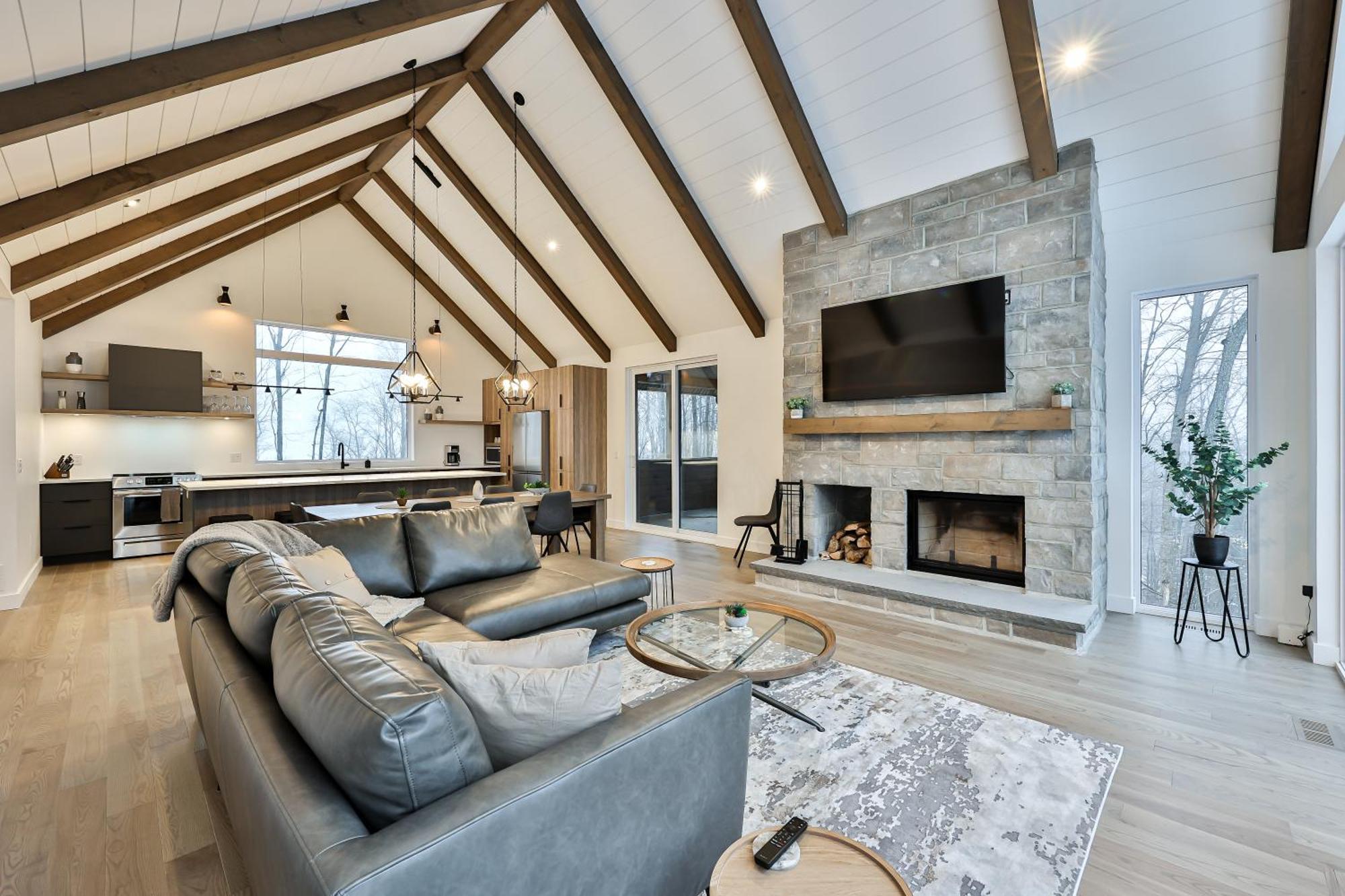 The Chic Shack - Golf, Ski, Spa Saint-Faustin Bagian luar foto
